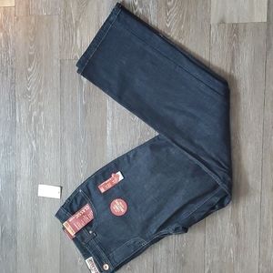 Faded Glory Classic Straight Leg Stretch Jeans Average 14